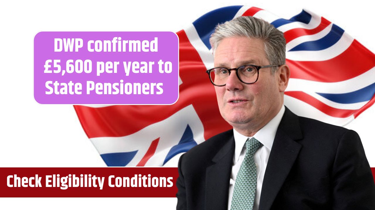 DWP confirmed £5,600 per year to State Pensioners